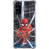 Marvel Spiderman Web Throw Galaxy S20 FE Clear Case